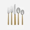 Wheat Gold 5-Piece Cutlery Set