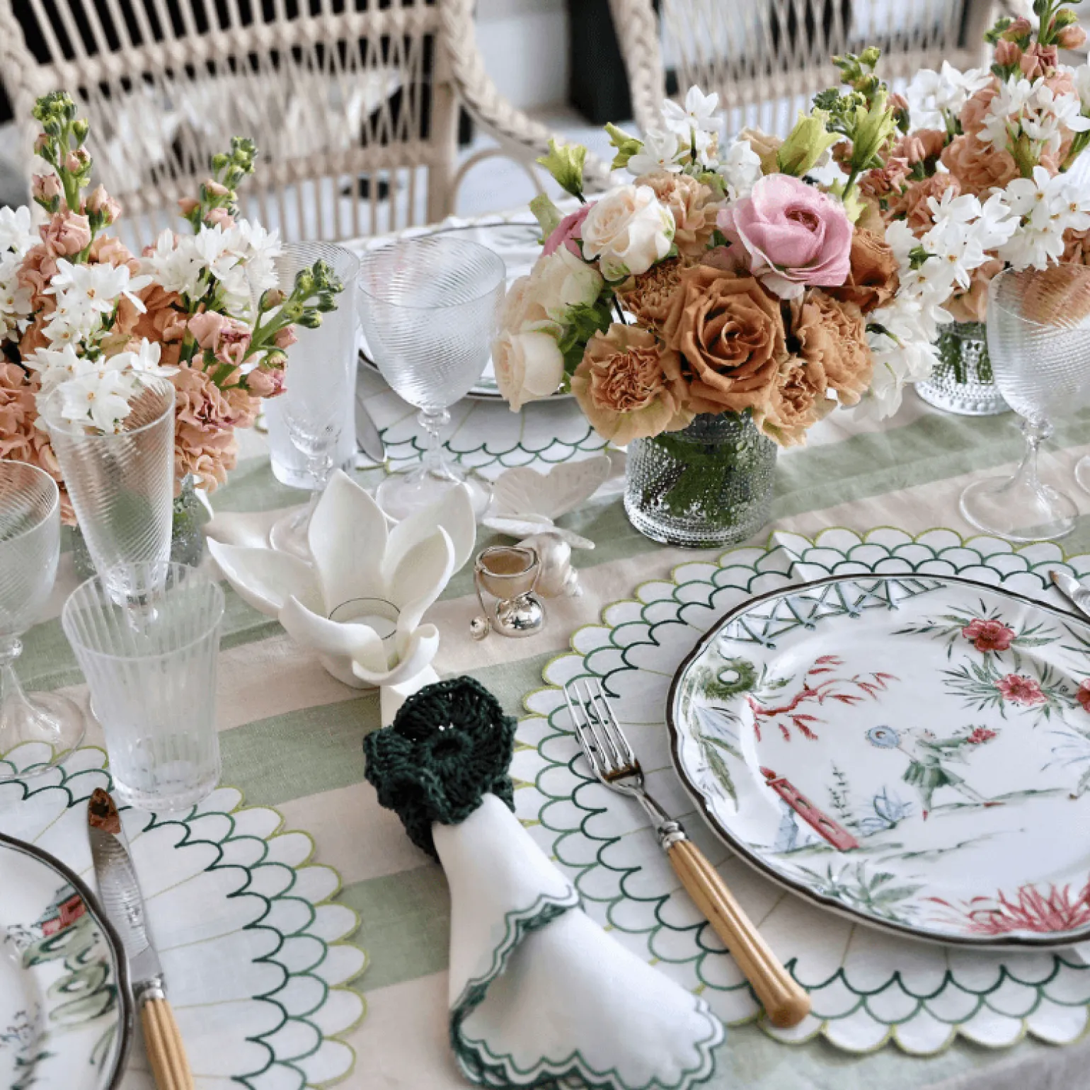willow_oval_green_placema_1.webp Willow Oval Green Placemats - Set of 4