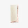 Zig Zag Napkin - Burnt Orange