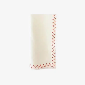 Zig Zag Napkin - Burnt Orange